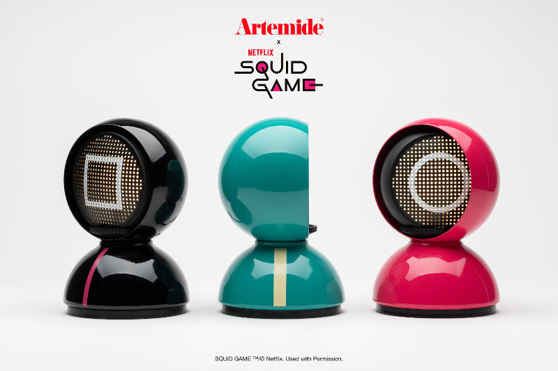 Artemide per Squid Game e Netflix: nuova collezione di Eclisse ispirata alla serie tv