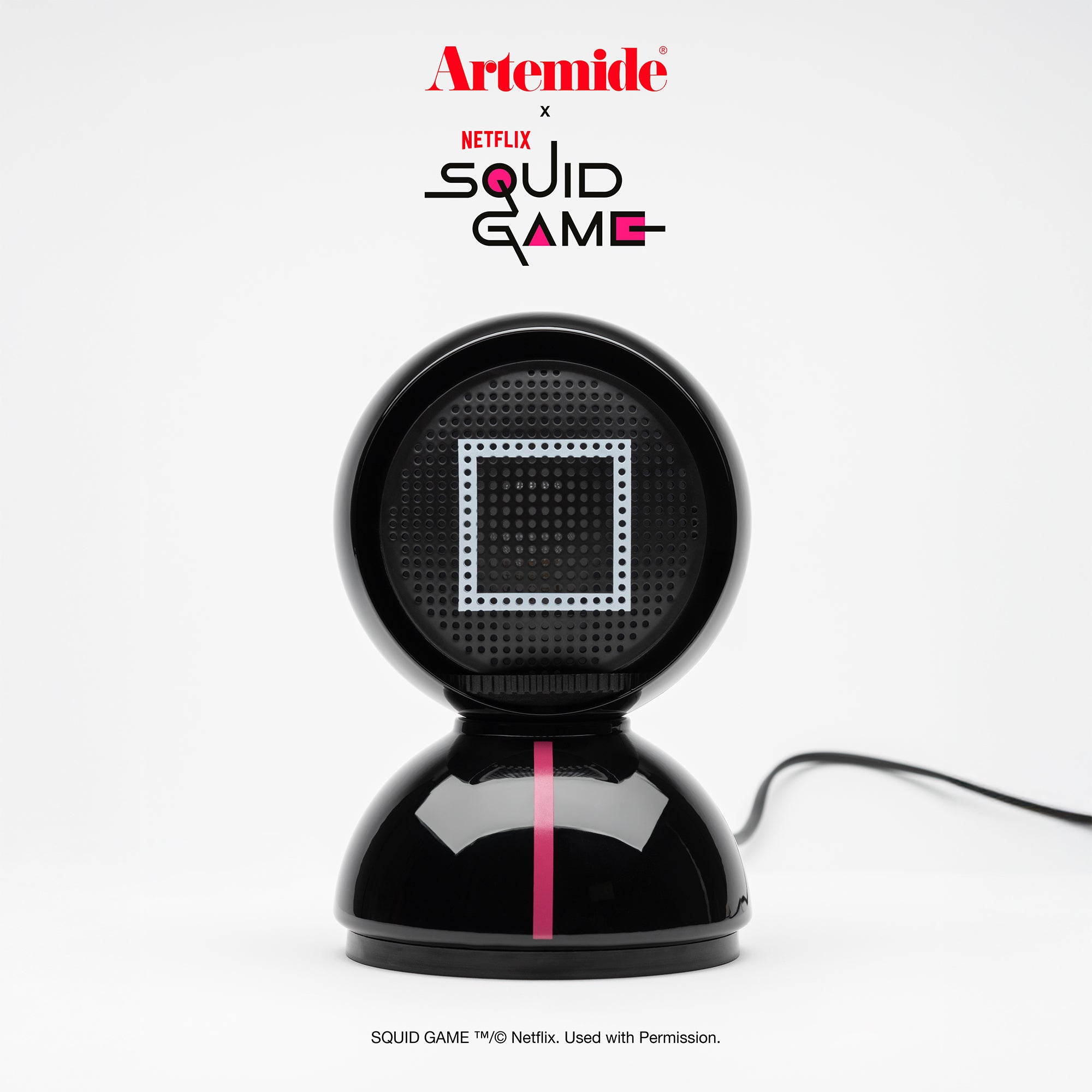 Eclisse Squid Game Black Officer — Lampada da Tavolo Artemide