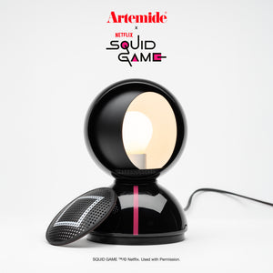 Eclisse Squid Game Black Officer — Lampada da Tavolo Artemide