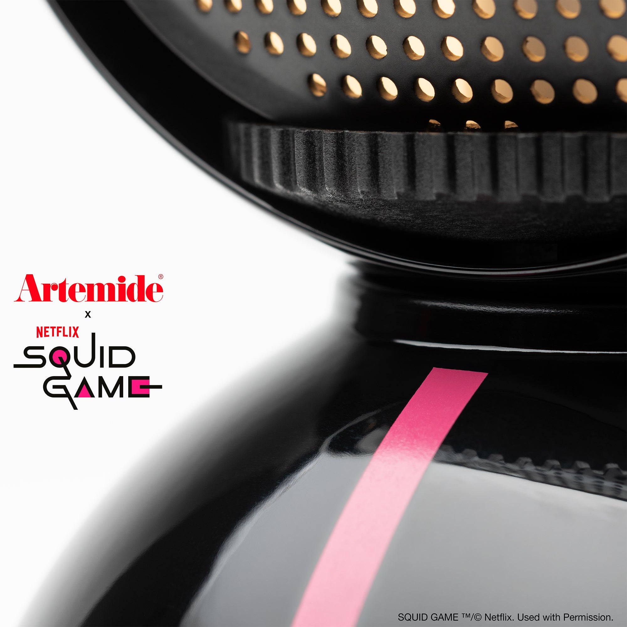 Eclisse Squid Game Black Officer — Lampada da Tavolo Artemide