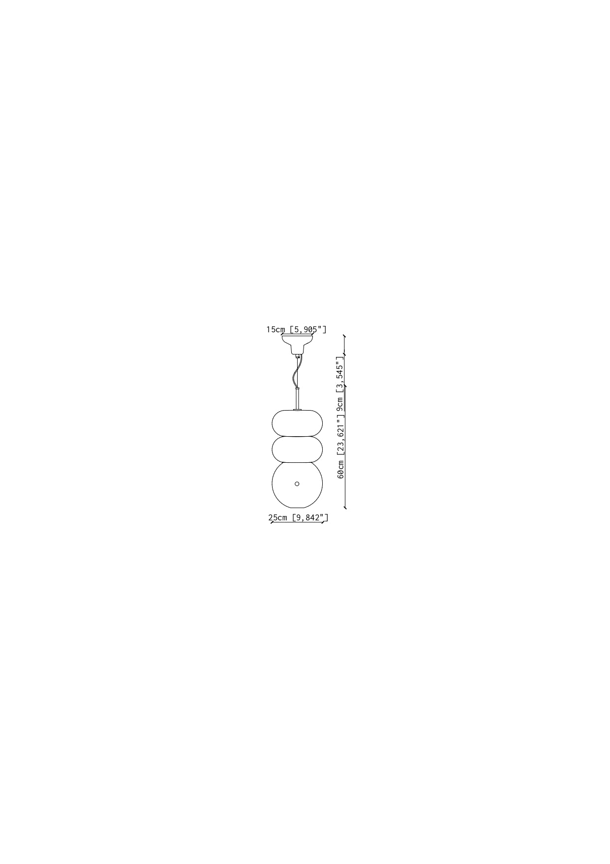 C2753 BumBum Lampadario in ceramica – Ferroluce