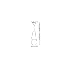 C2755 Sospensione Collezione BumBum - Ferroluce