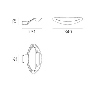 ecletty lampada da parete mesmeri