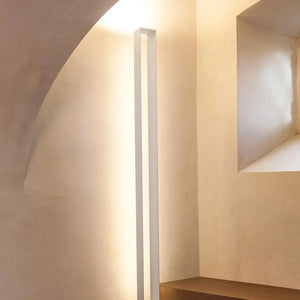 ecletty lampada da terra tru floor bianco