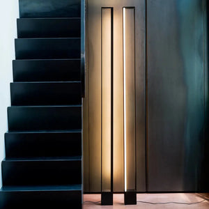 ecletty lampada da terra tru floor nero