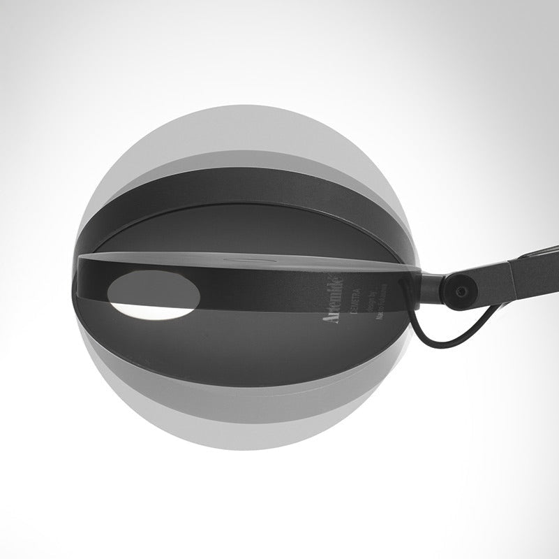 zoom su dettaglio della lampada Demetra di Artemide