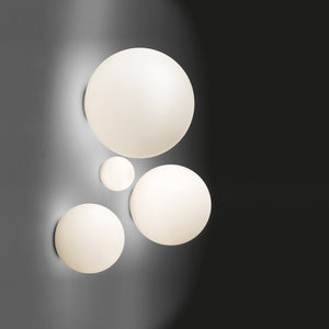 Dioscuri Parete Soffitto Artemide — Applique Sferica Vetro Michele De Lucchi