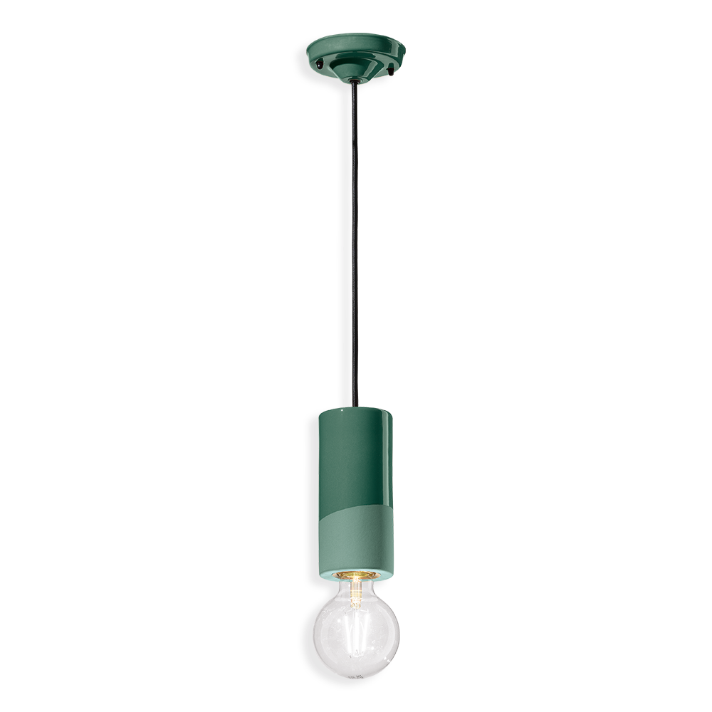 PI C2501 Sospensione Cilindro in ceramica | Ferroluce
