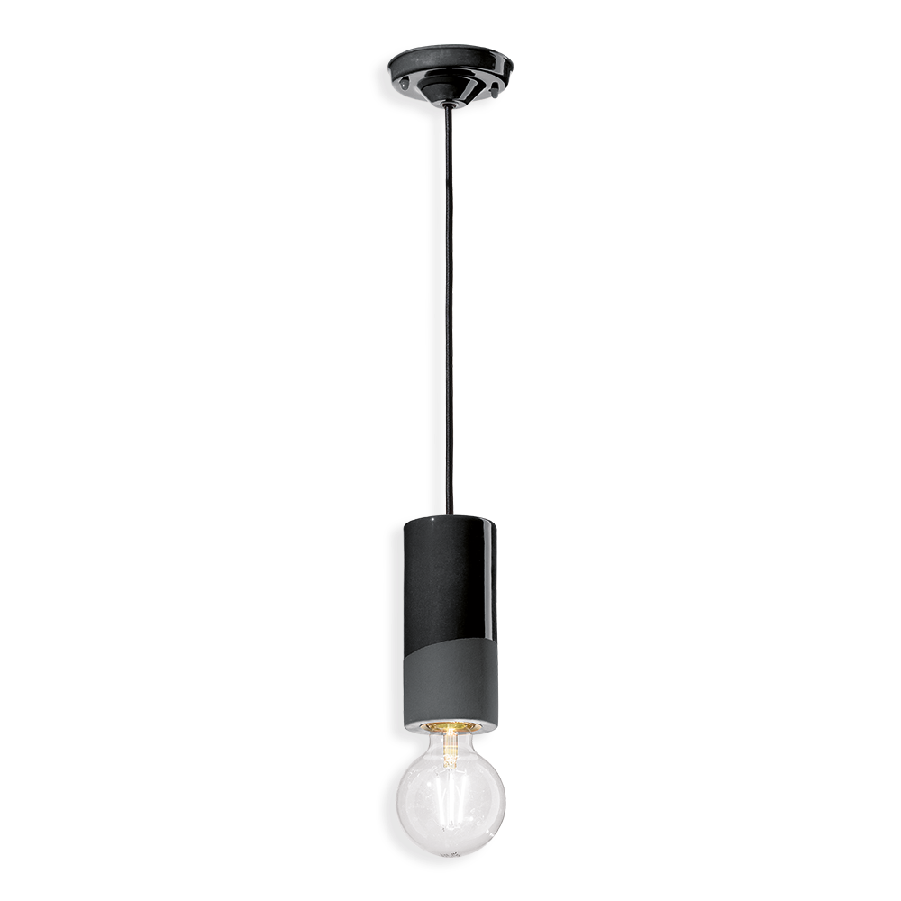 PI C2501 Sospensione Cilindro in ceramica | Ferroluce