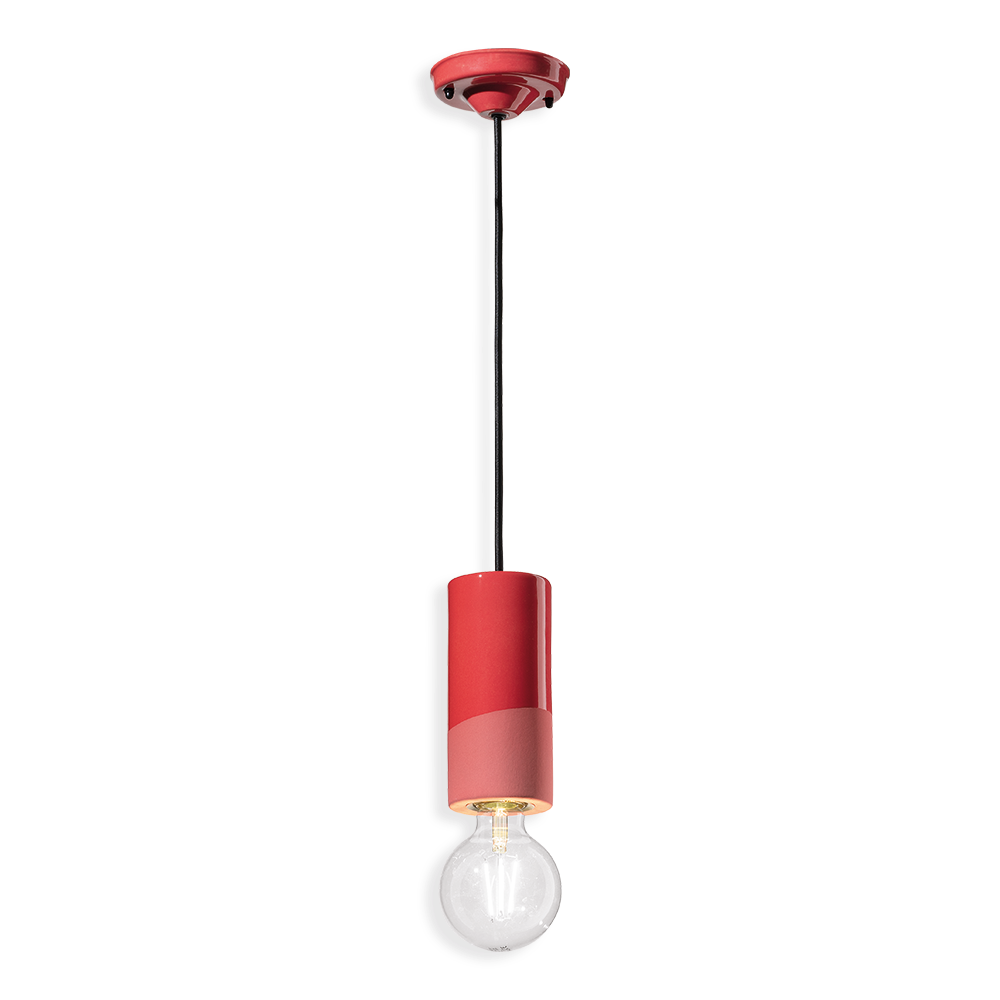 PI C2501 Sospensione Cilindro in ceramica | Ferroluce