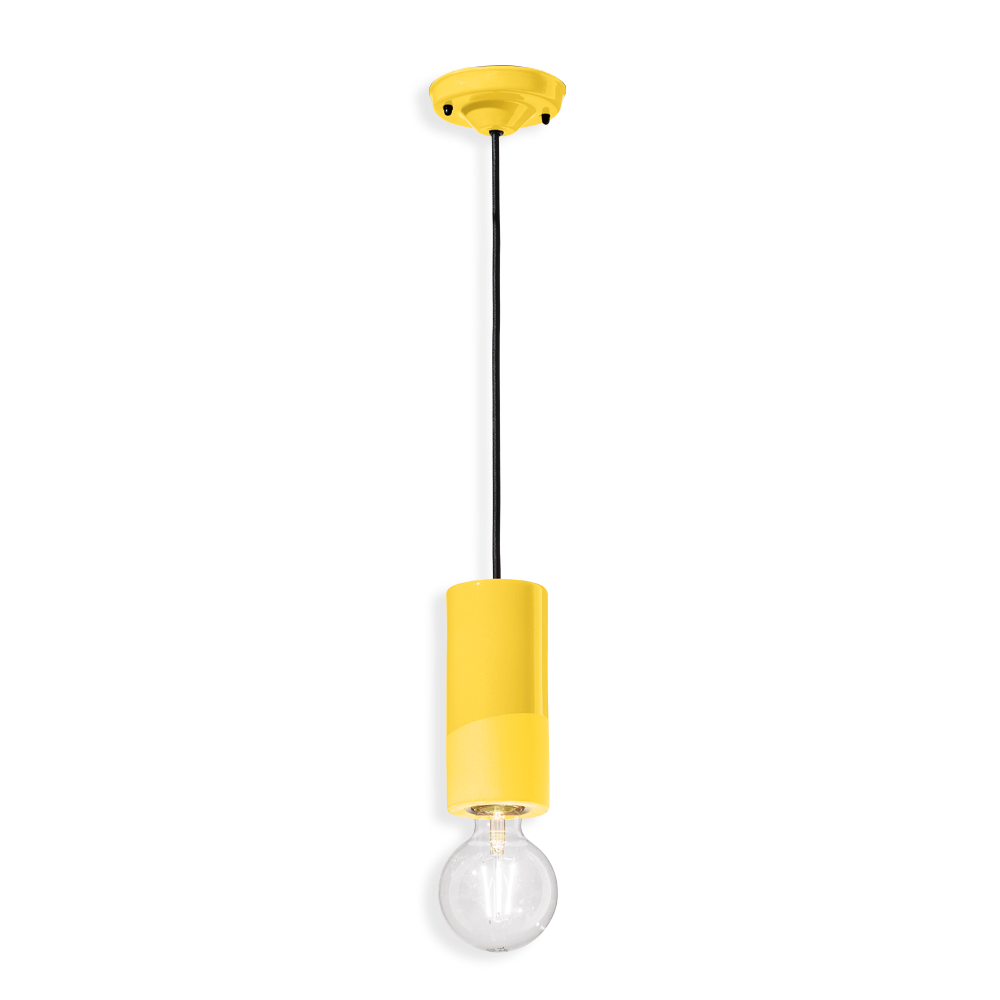PI C2501 Sospensione Cilindro in ceramica | Ferroluce