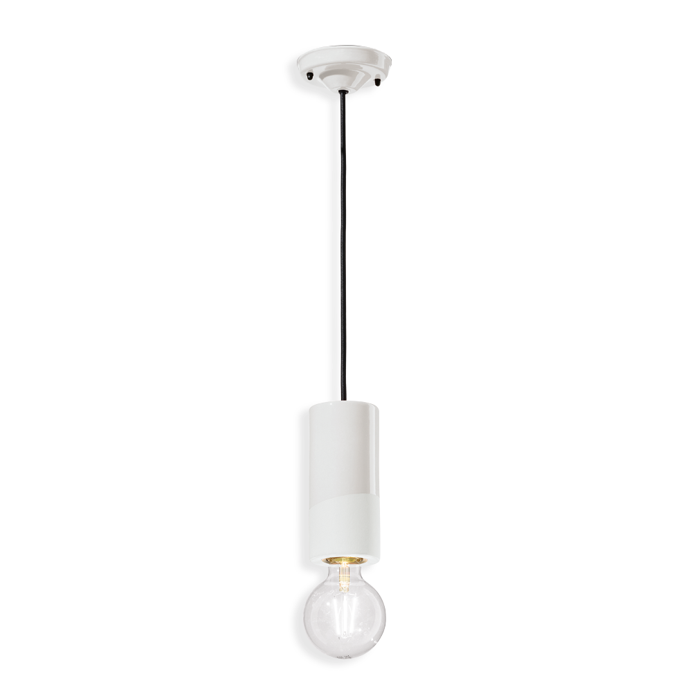 PI C2501 Sospensione Cilindro in ceramica | Ferroluce