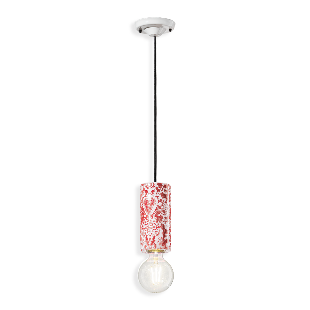 PI C2501 Sospensione Cilindro in ceramica | Ferroluce