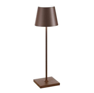 ecletty Poldina 230V tavolo lampada da tavolo corten