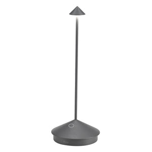 ecletty Pina lampada da tavolo grigio scuro