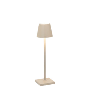 ecletty lampada da tavolo poldina micro sabbia
