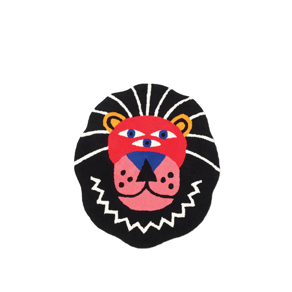 Tappeto Oggian Leo Qeeboo