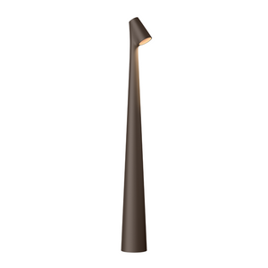 Lampada ricaricabile di design Africa 5580 di Vibia in finitura brown.